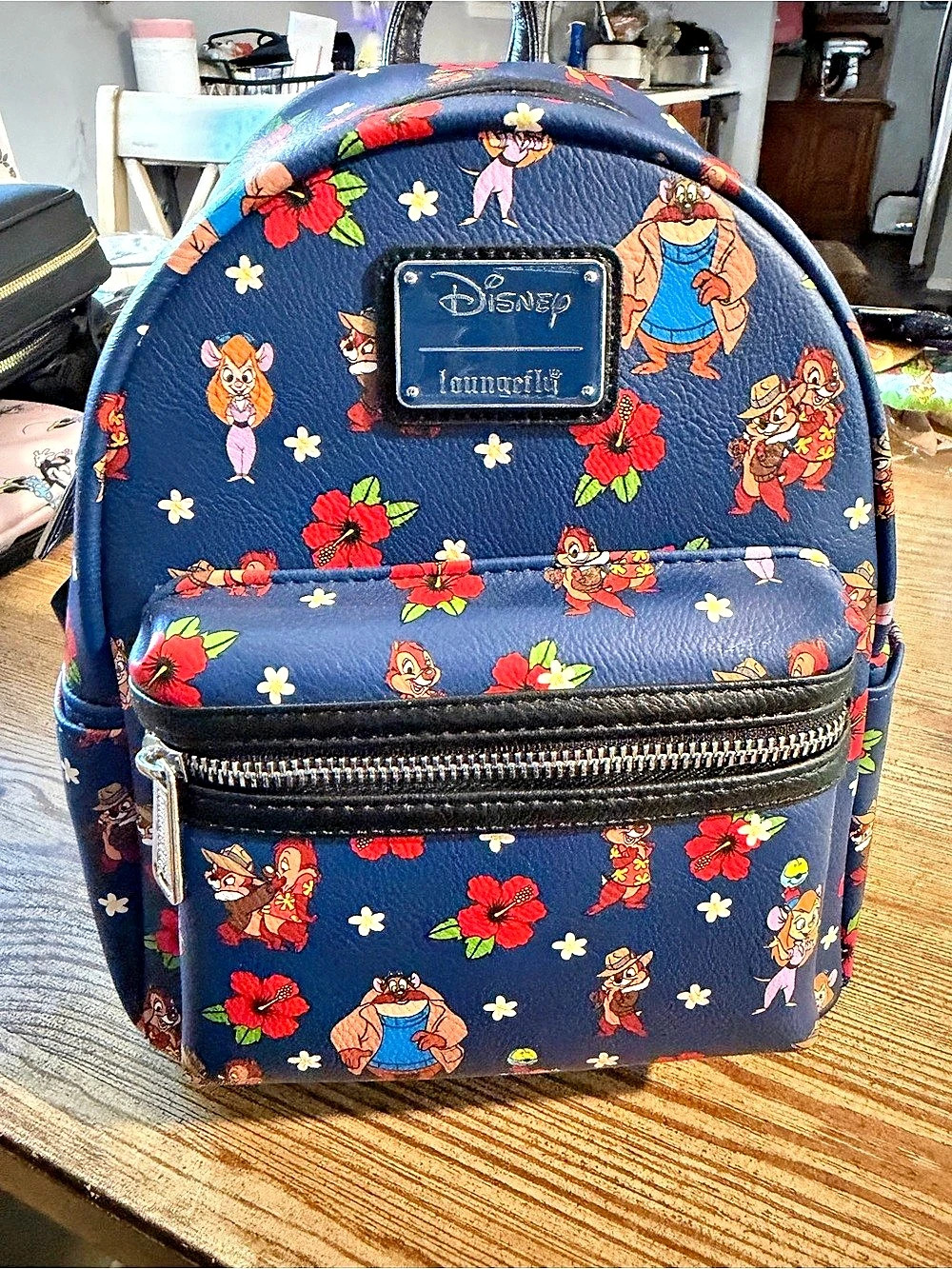 Loungefly Disney Chip 'n Dale Rescue Rangers All Over Print Mini Backpack Mini